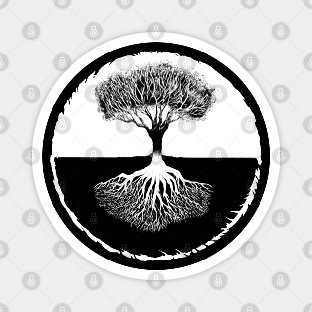 Roots to Branches Magnet by Studio DAVE